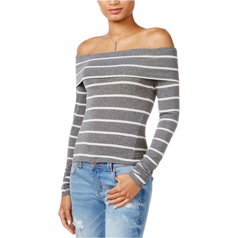 Chelsea Sky Womens Striped Shell Blouse, NWT
